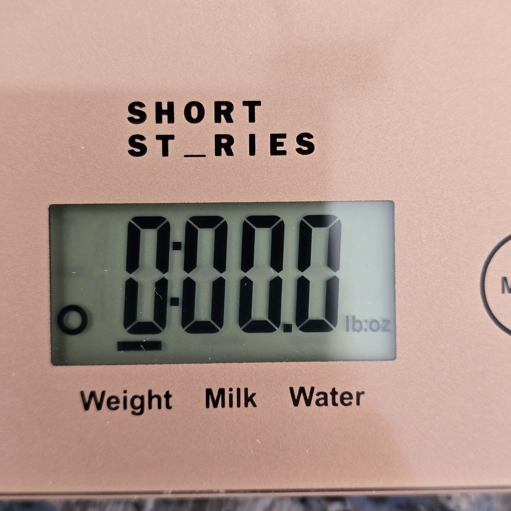 Digital Kitchen Scale - Cream